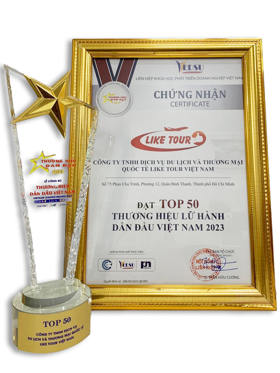 Top 50 thương hiệu lữ hành dần đầu Việt Nam
