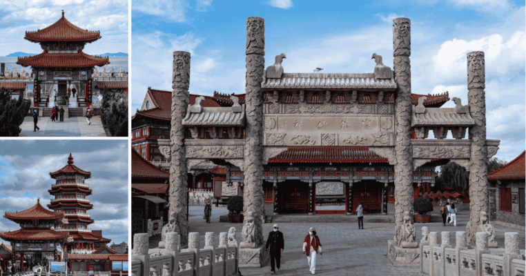 Khu thắng cảnh Bát Tiên Quá Hải Bồng Lai trong tour Thanh Đảo 5N5Đ Like Tour.