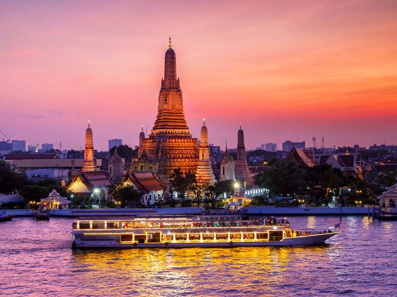 Du lịch Thái Lan 5N4Đ, hành trình Thái Lan 2026.