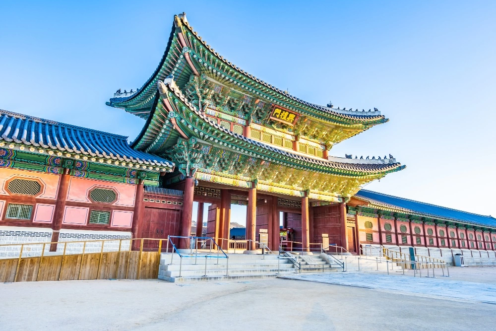 Cung điện Gyeongbokgung Seoul kiến trúc triều đại Joseon tour Like Tour