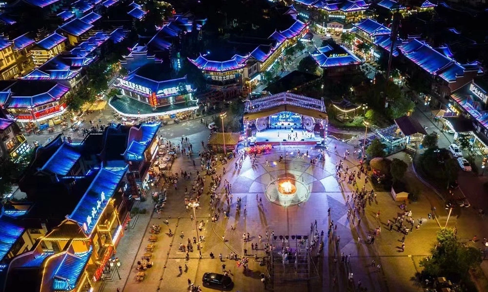 Cổ Trấn Lệ Ba trong tour Quý Châu 5N5Đ tại hành trình du lịch Trung Quốc.