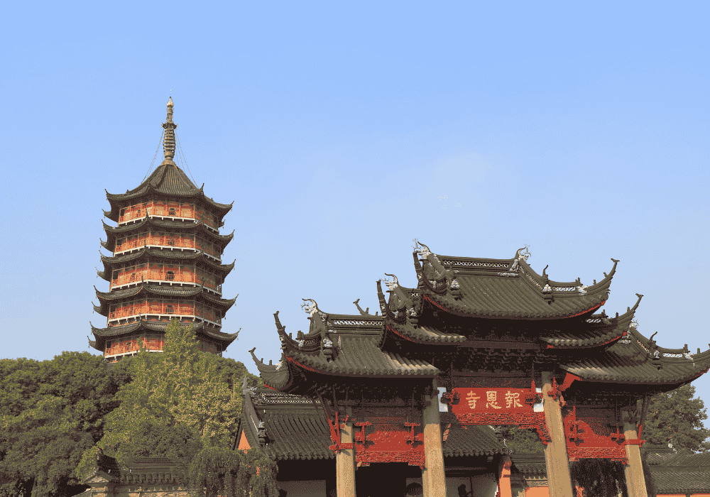 ham quan Hàn Sơn Tự cổ kính trong tour Thượng Hải 5N4Đ.