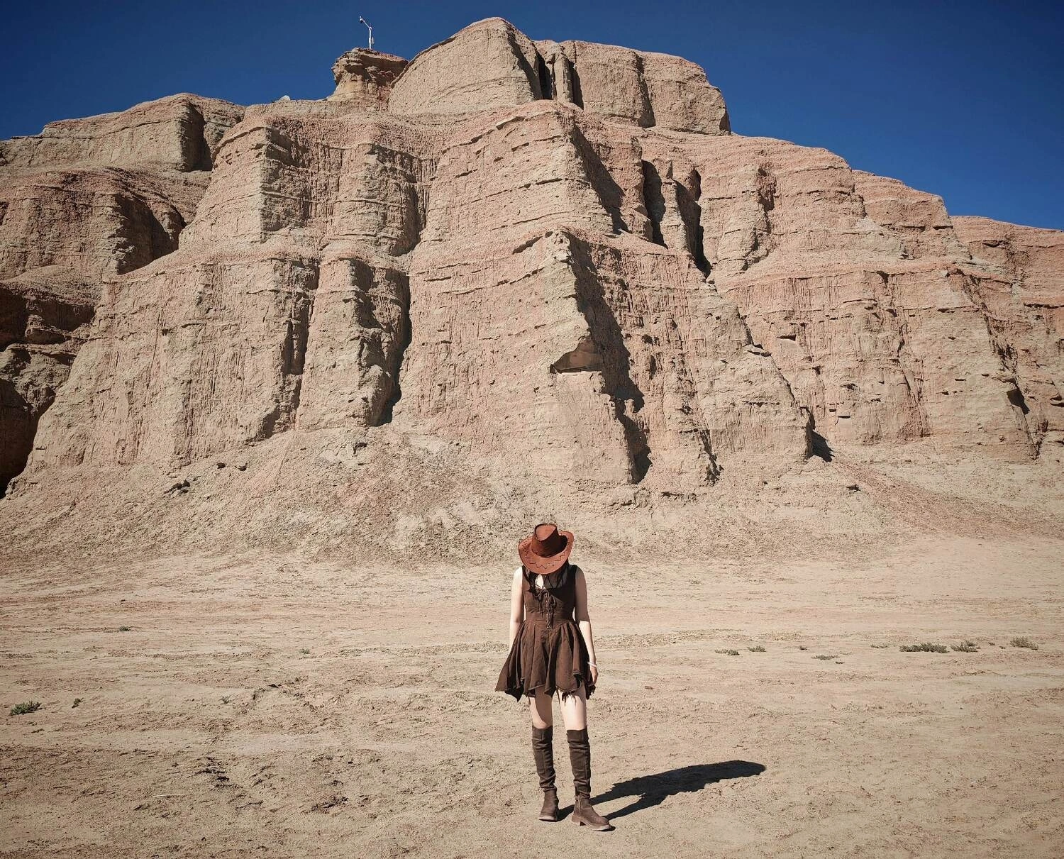 Thành phố Ma Ô Nhĩ Hòa Urho Ghost City Tân Cương địa hình Yardang kỳ ảo phim trường Anh Hùng