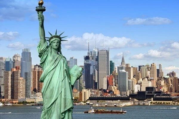 Tượng Nữ Thần Tự Do New York điểm đến tour Bờ Đông nước Mỹ Like Tour